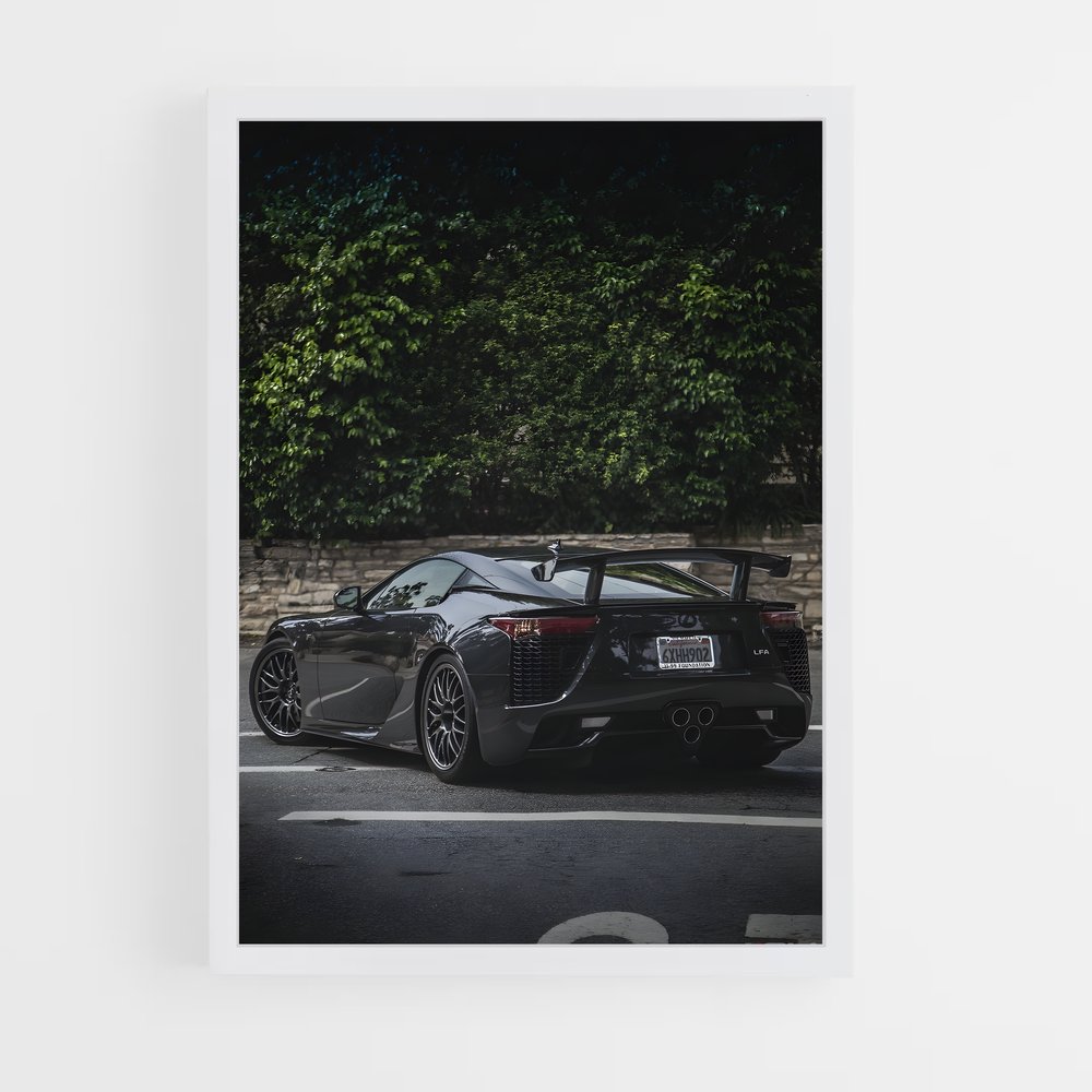Poster Lfa nurburgring – affiche Lexus (vue 3)